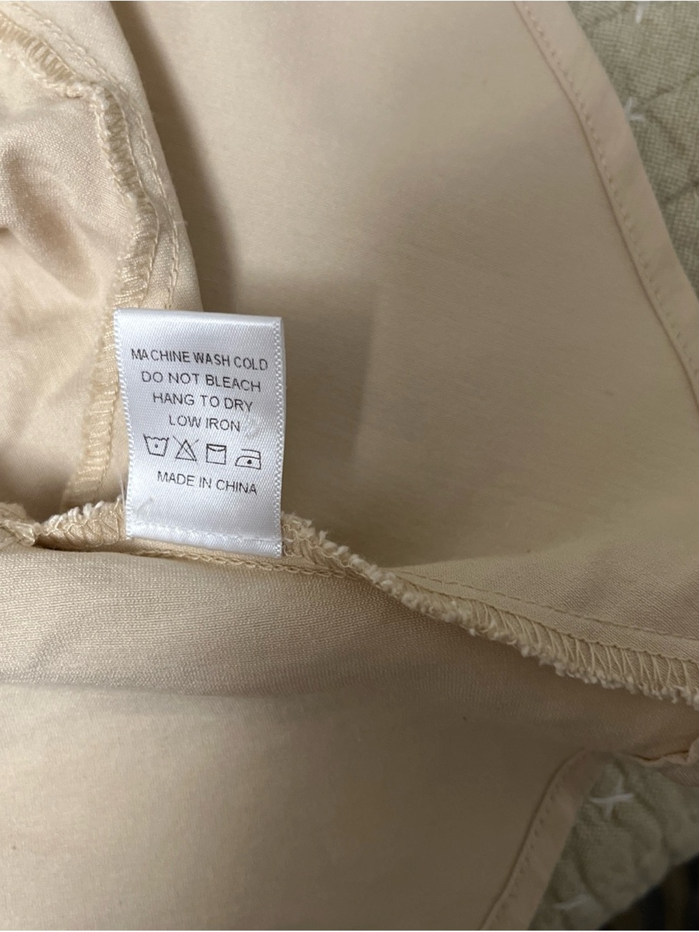 Tuckernuck Pomander Place Tan Ashlen Blouse - Picture 8 of 8